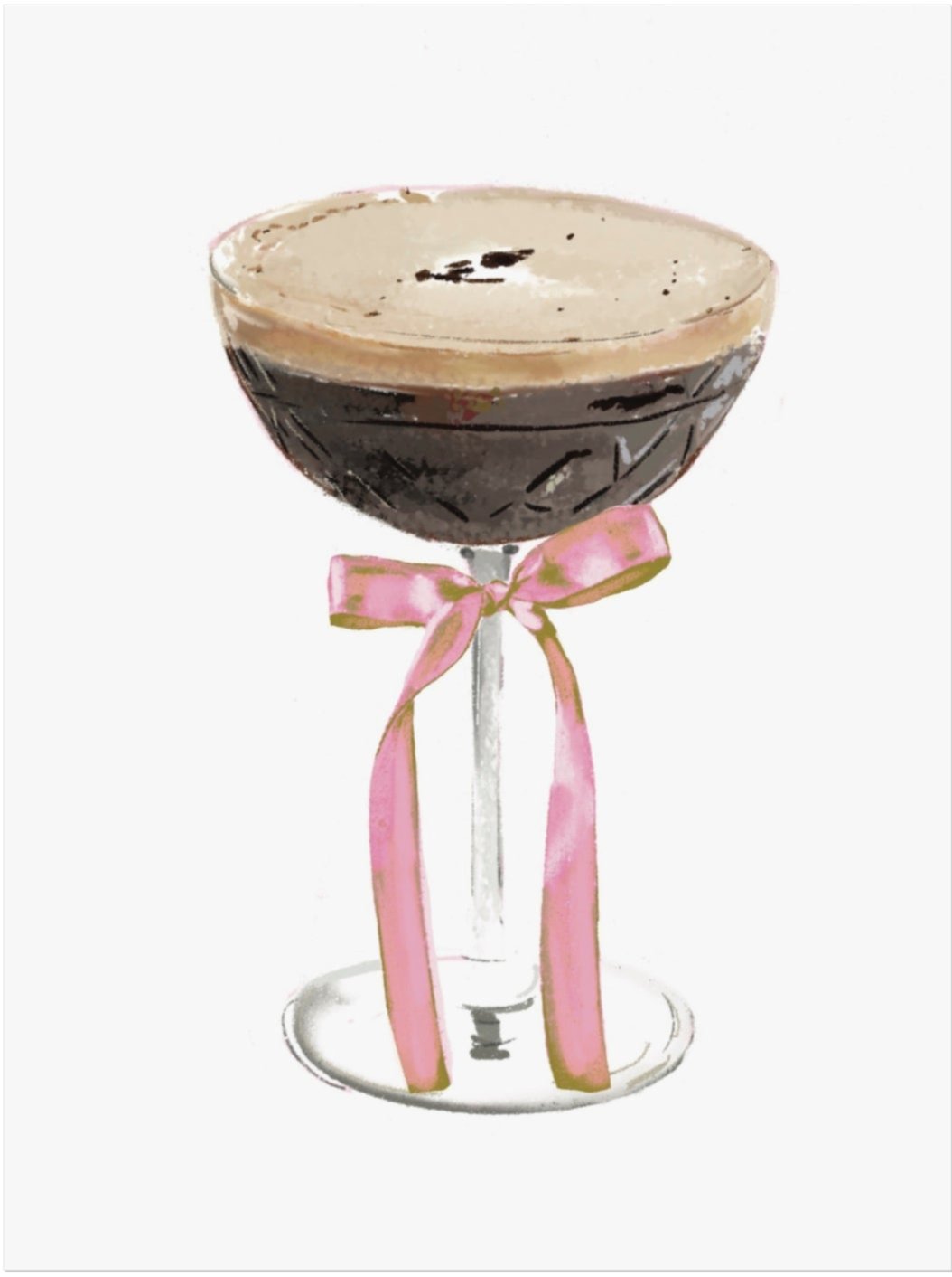 ESPRESSO ELEGANCE - Art Print
