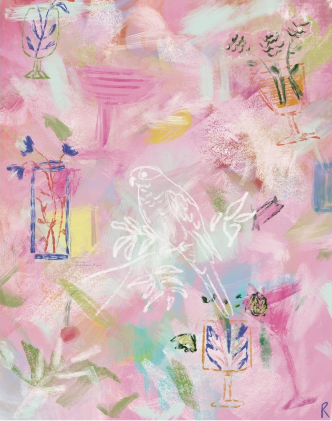 PINK PARTY - Art Print