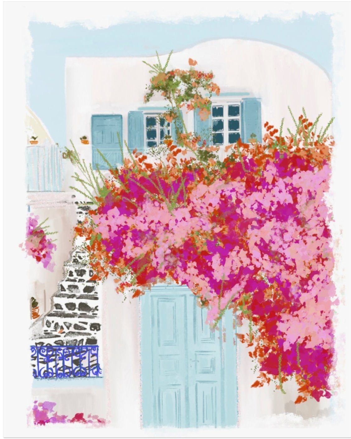 MYKONOS - Art Print