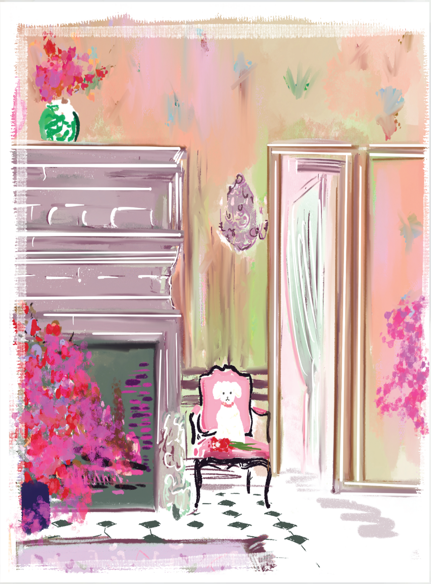 PRETTIEST IN THE ROOM - Note Card