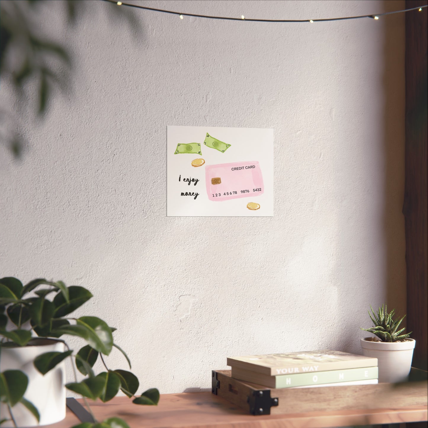 MANIFESTING MONEY- Art Print