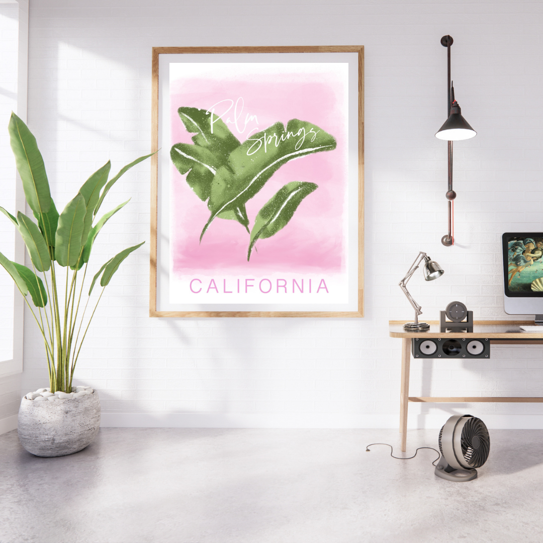 PALM SPRINGS, CA - Art Print