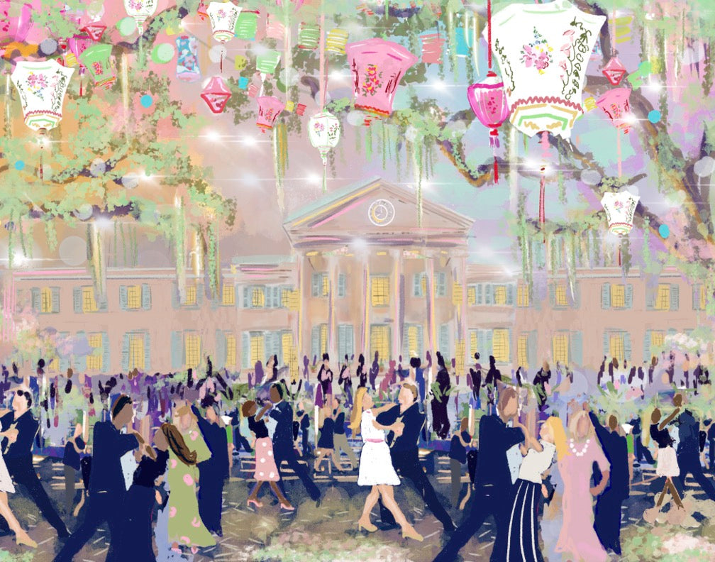 College of Charleston Alumni - Art Print