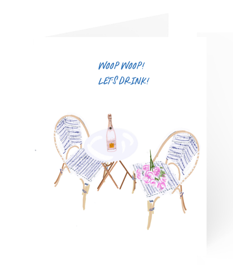 WOOP WOOP - Note Card