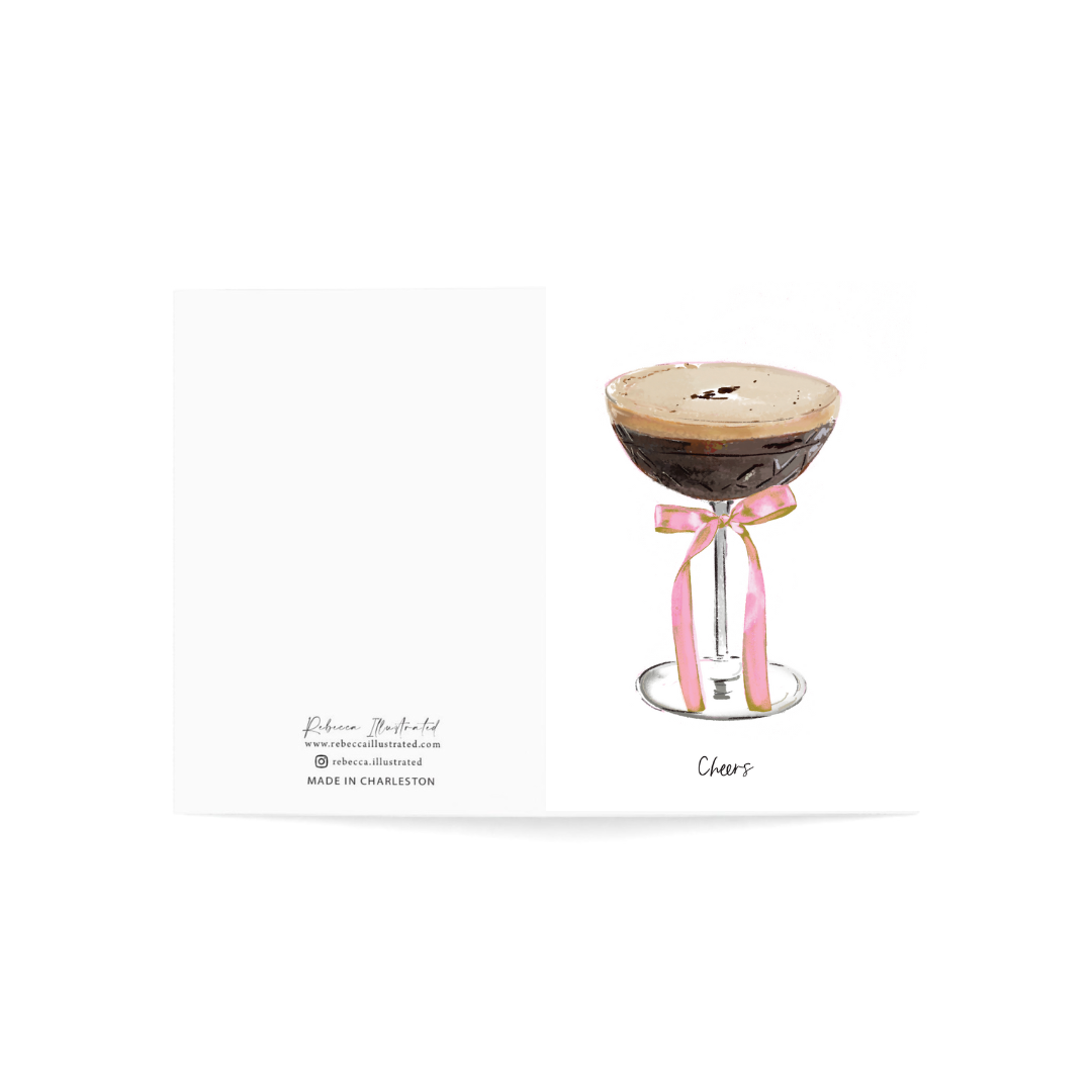 ESPRESSO CHEERS - Note Card