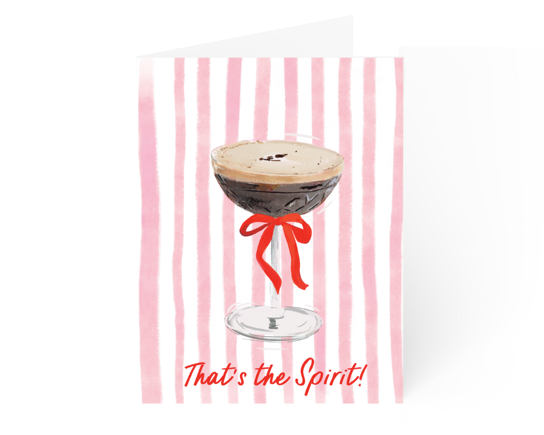 THAT'S THE SPIRIT! - Note Card