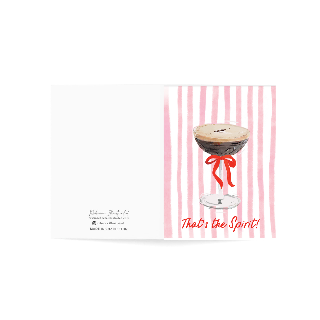 THAT'S THE SPIRIT! - Note Card