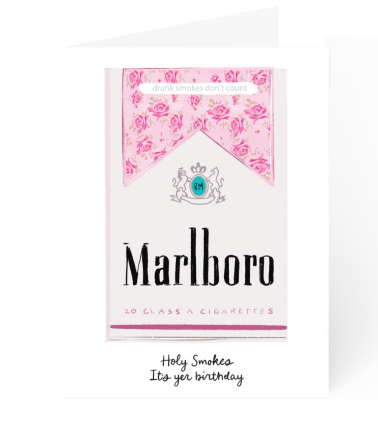 HOLY SMOKES - Note Card