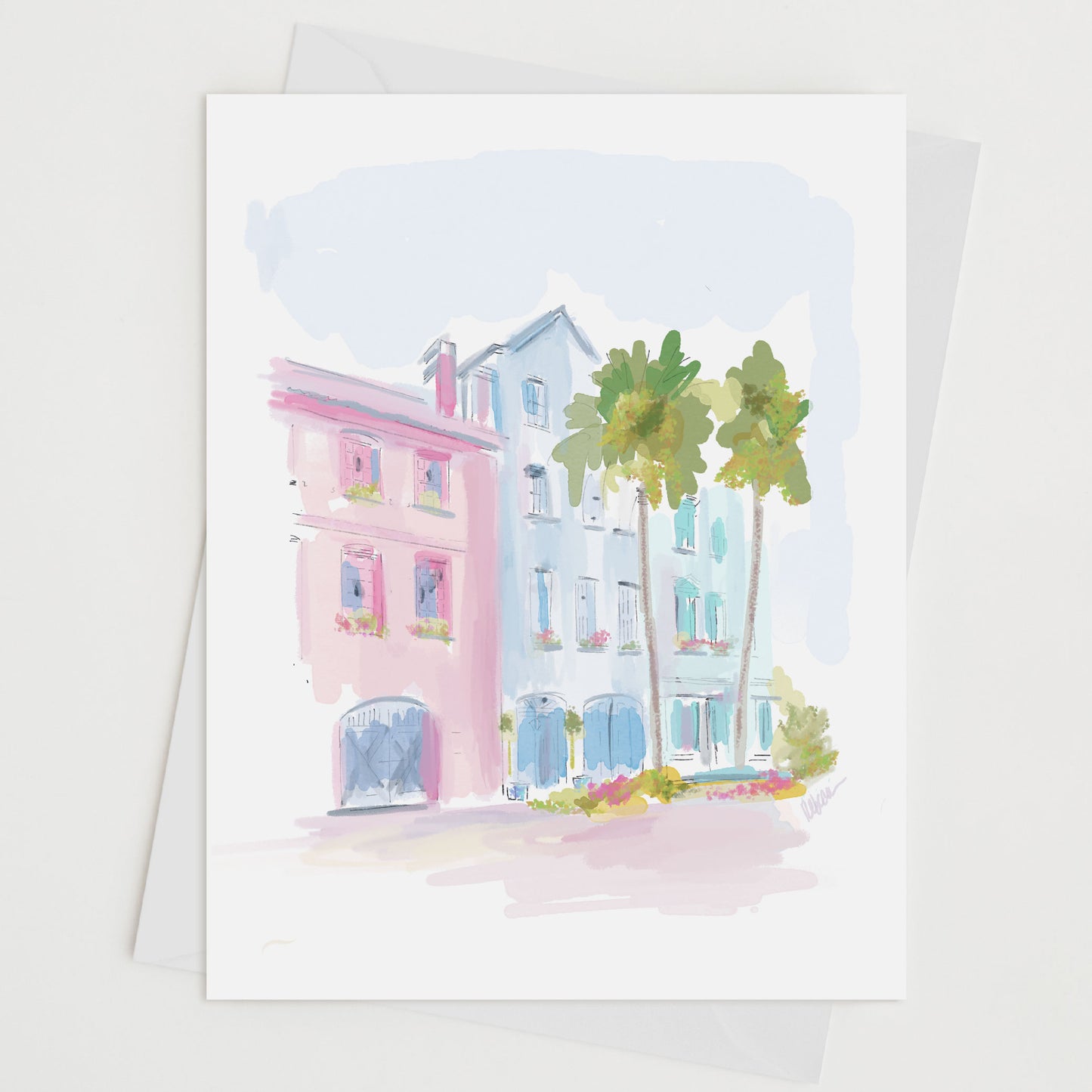 COASTAL CHARLESTON (SET OF 6) - Note Card