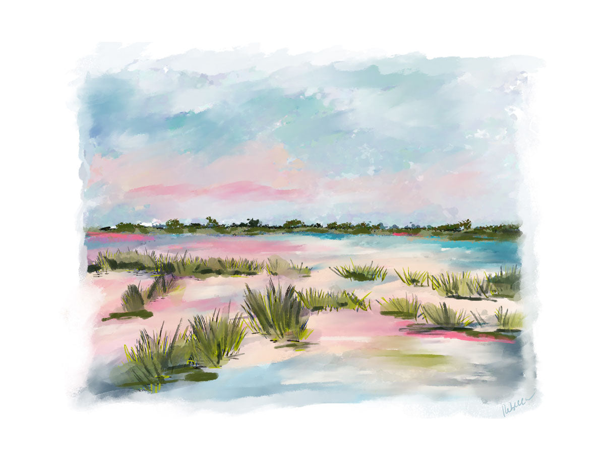 MARSH SORBET- Art Print