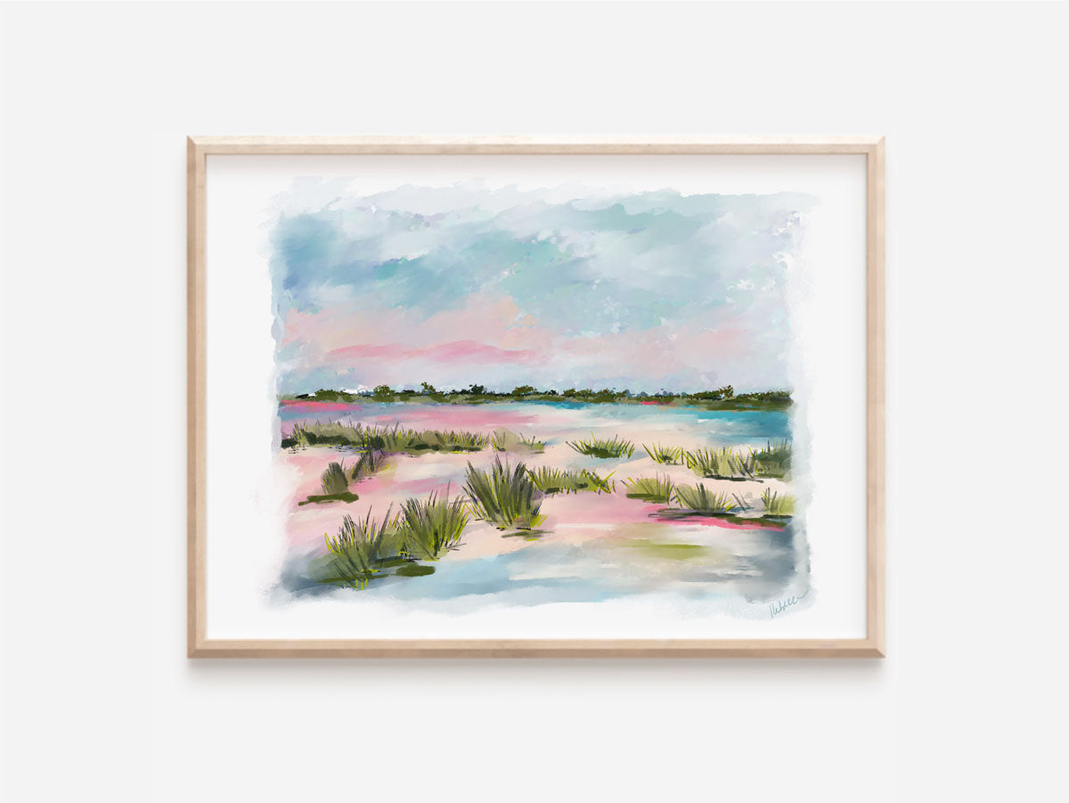 MARSH SORBET- Art Print