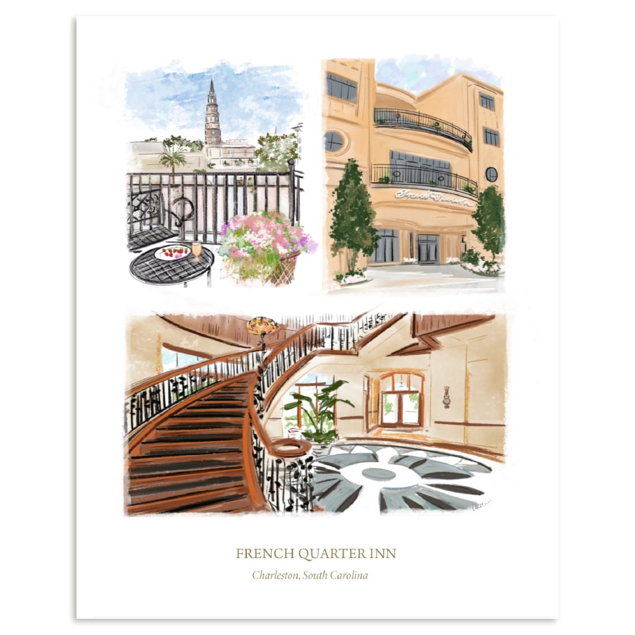 THE FRENCH QUARTER - Art Print