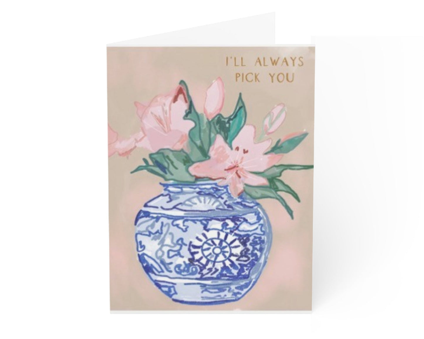 I'LL PICK YOU - Note Card