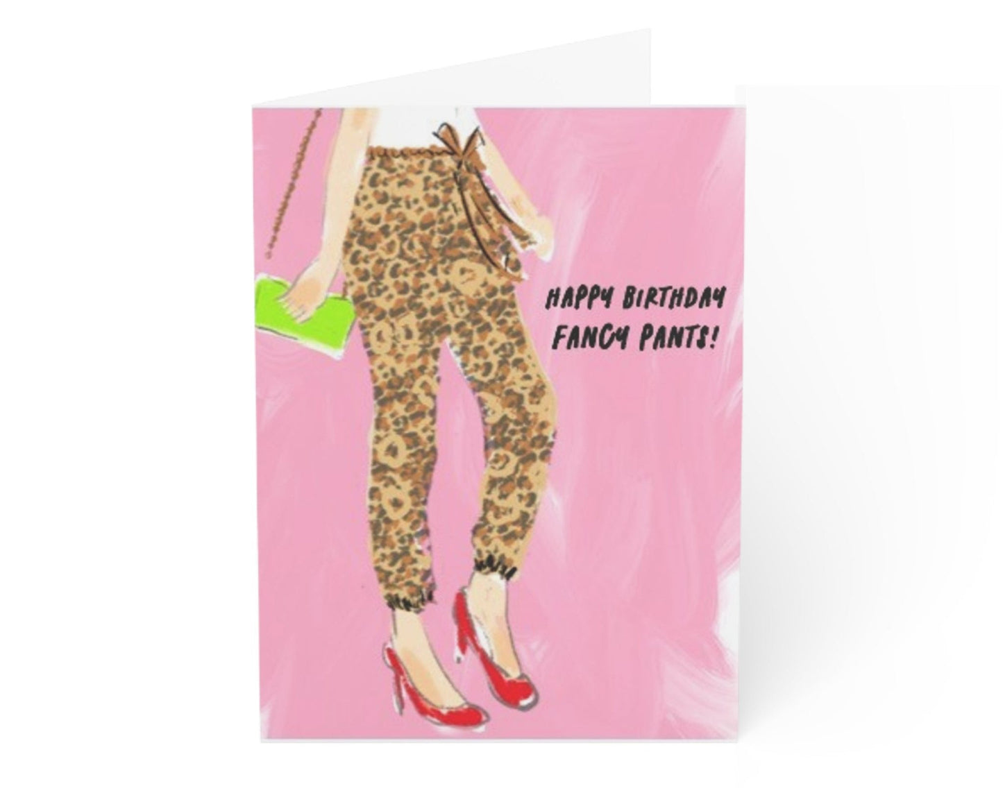 FANCY PANTS - Note Card