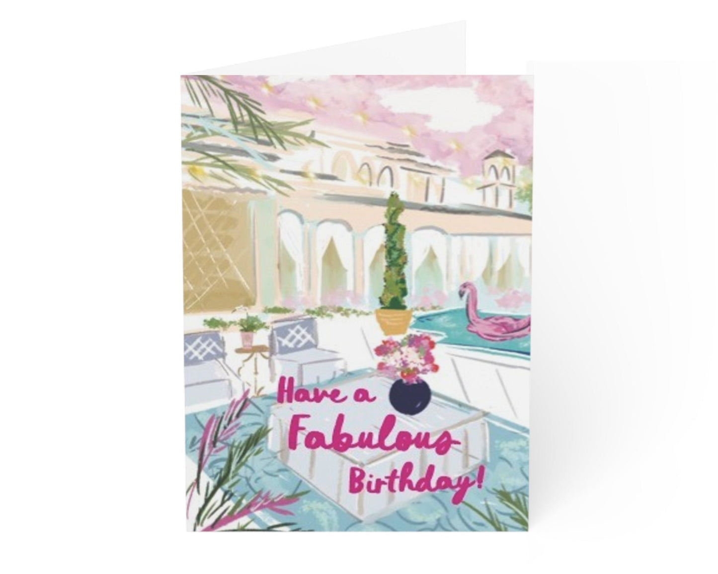 FABULOUS BIRTHDAY - Note Card