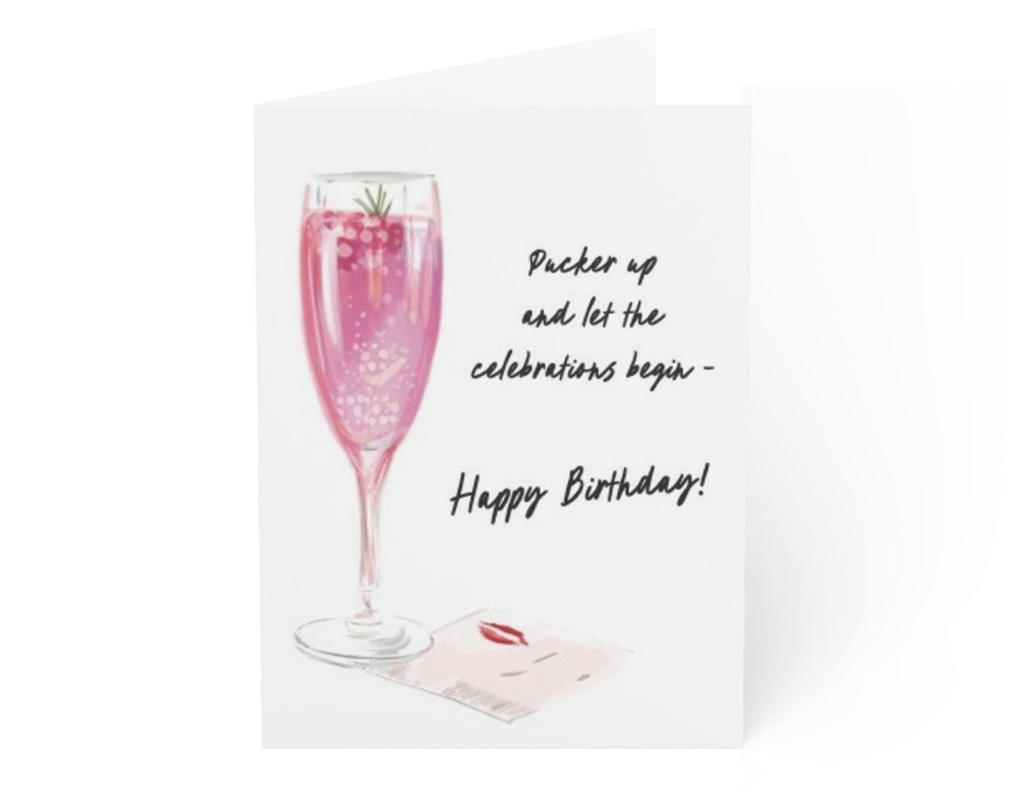 PUCKER UP - Note Card