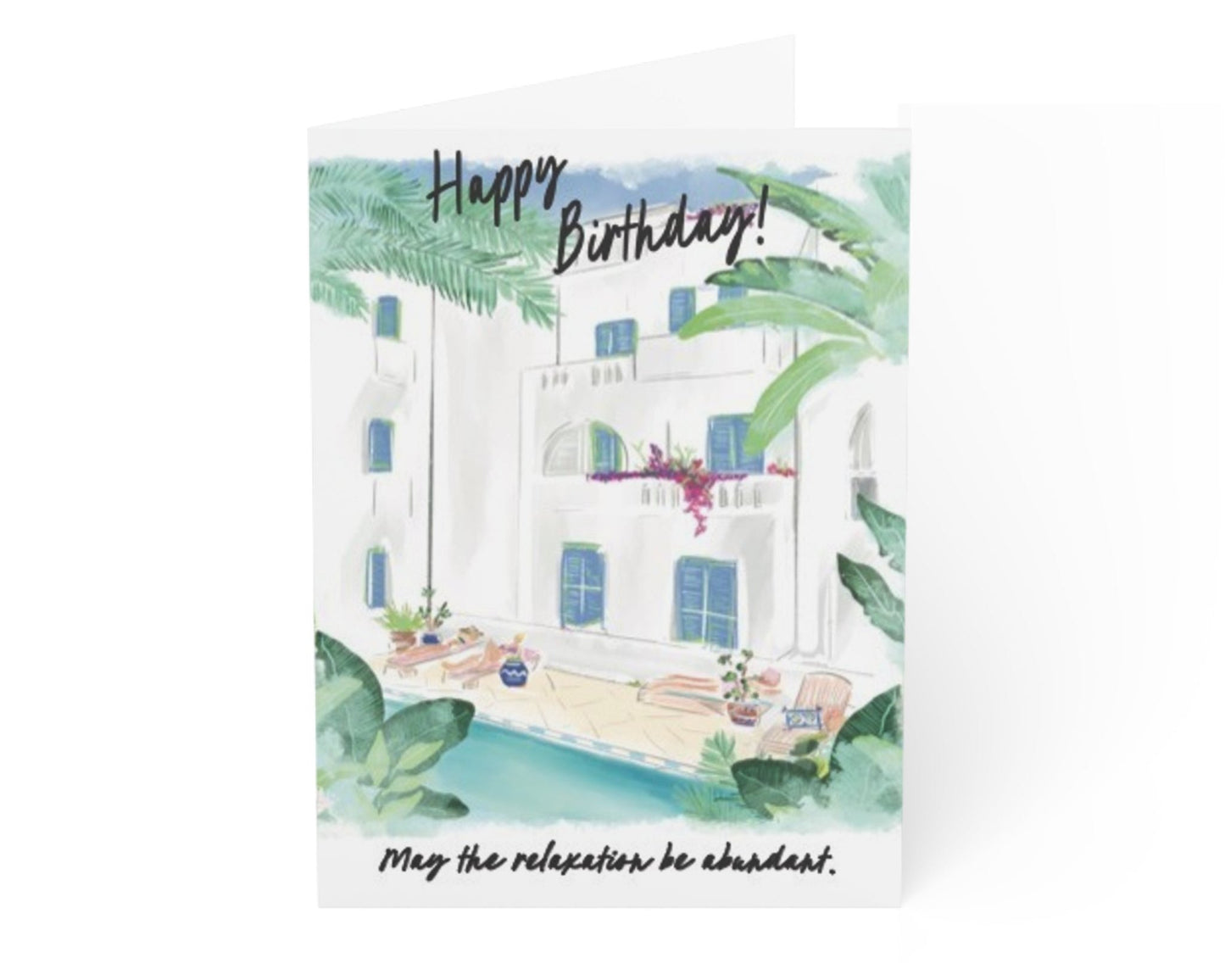 RELAXATION ABUNDENCE - Note Card