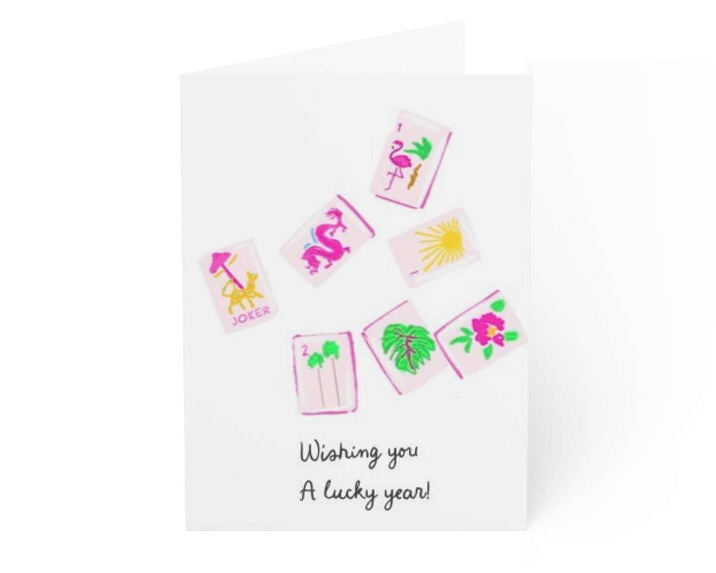 LUCKY YEAR - Note Card