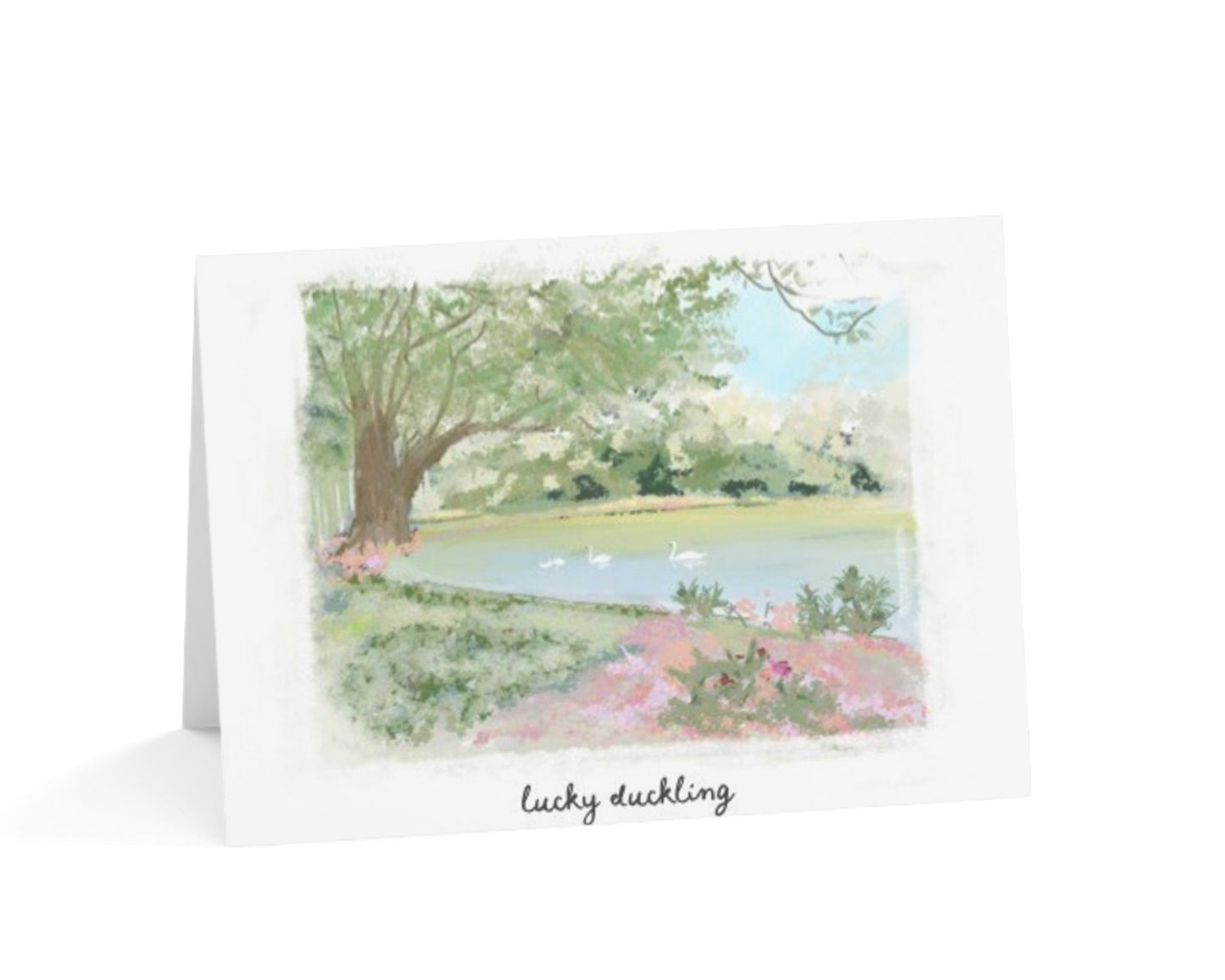 LUCKY DUCKLING - Note Card