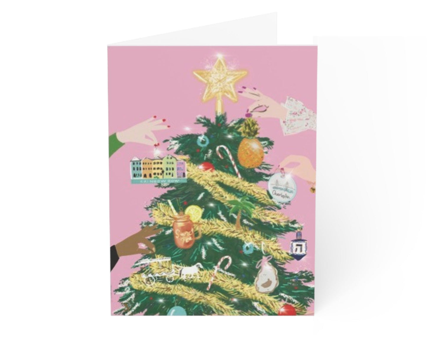 A VERY CHARLESTON CHRISTMAS - Note Card