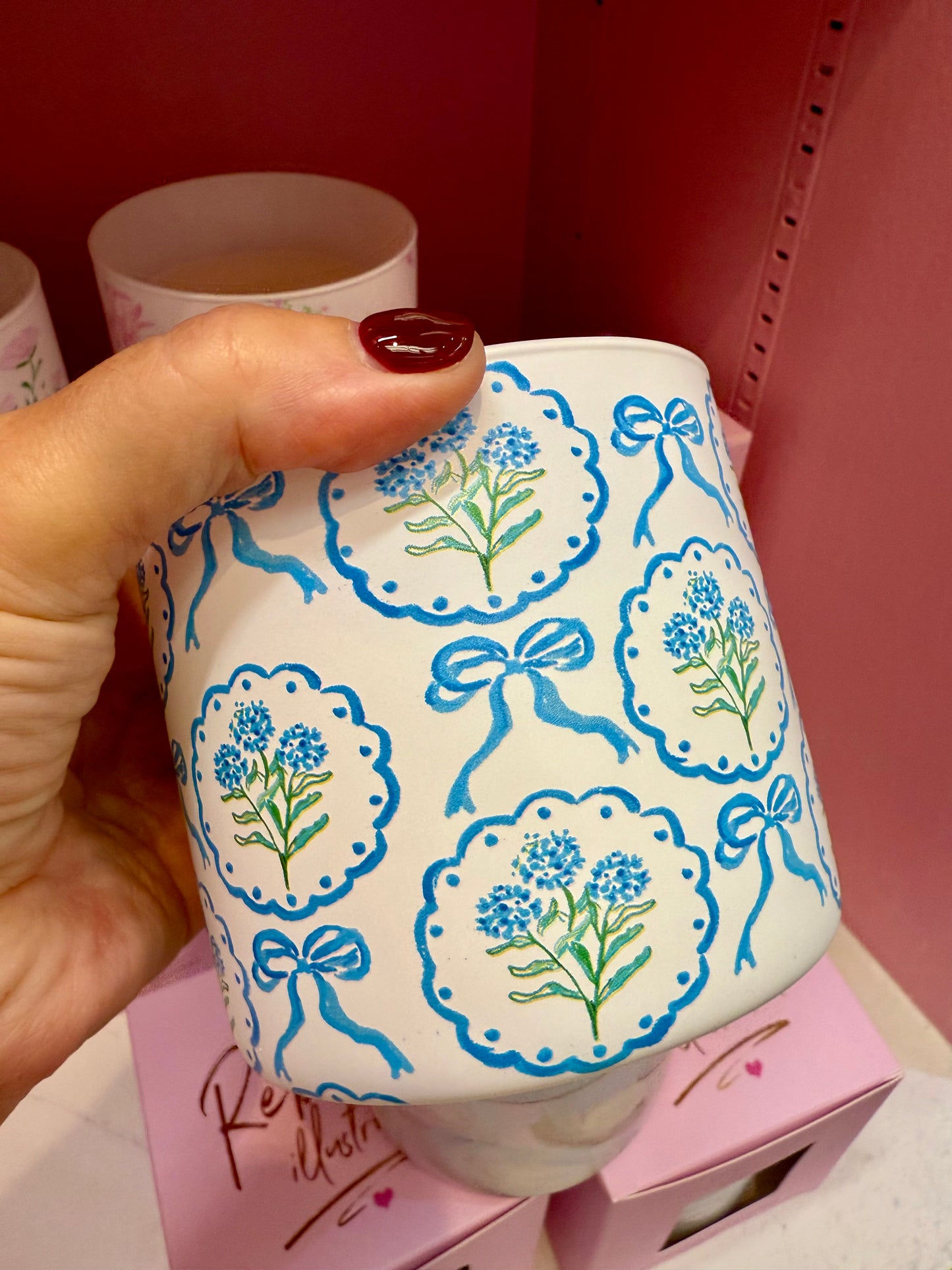 BLUE HYDRANGEAS - Candle