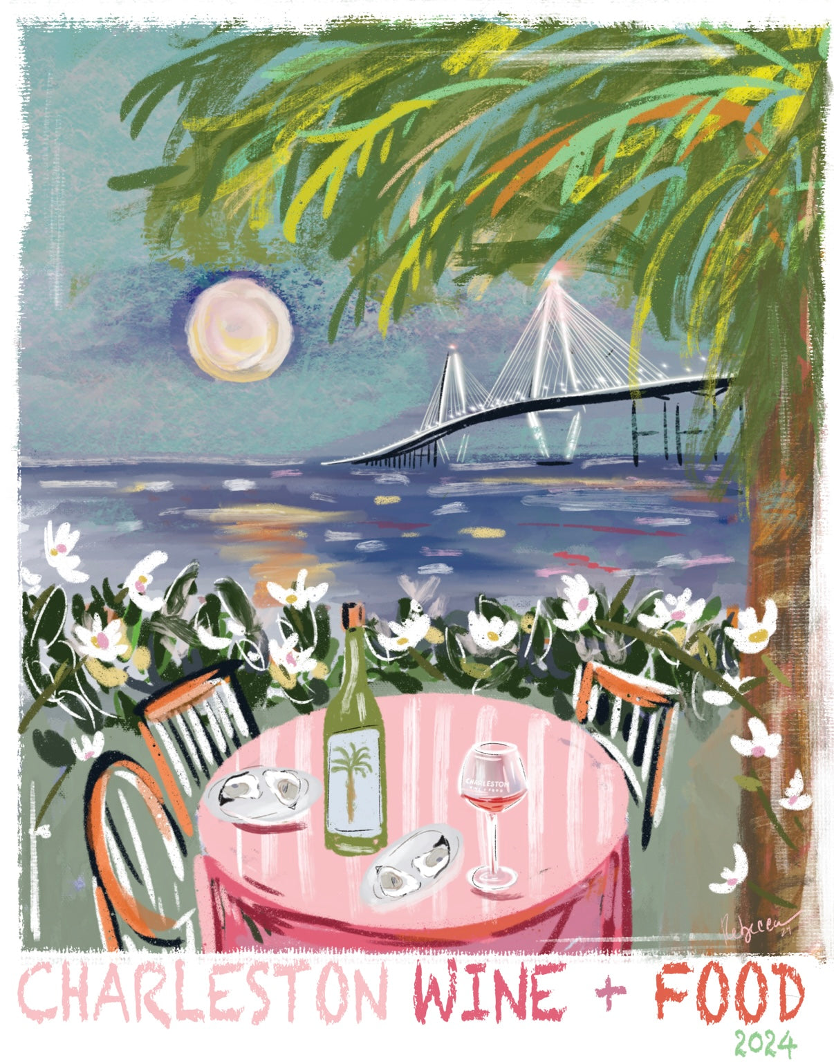 CHARLESTON FOOD & WINE '24 - Art Print