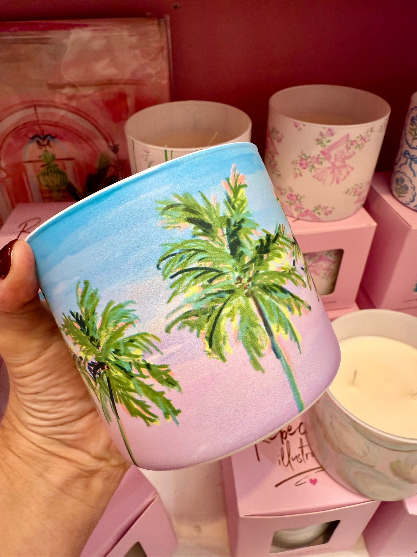 PALM BEACH PALMS - Candle