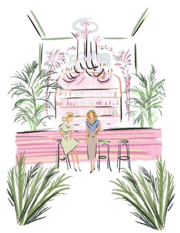 HOTEL BAR - Art Print