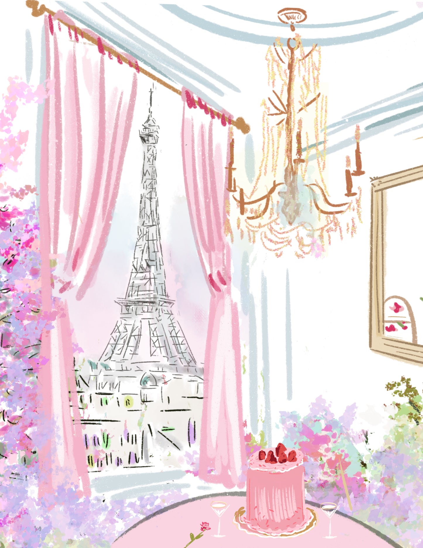 HOUSE OF CHANDELIERS PARIS - Art Print