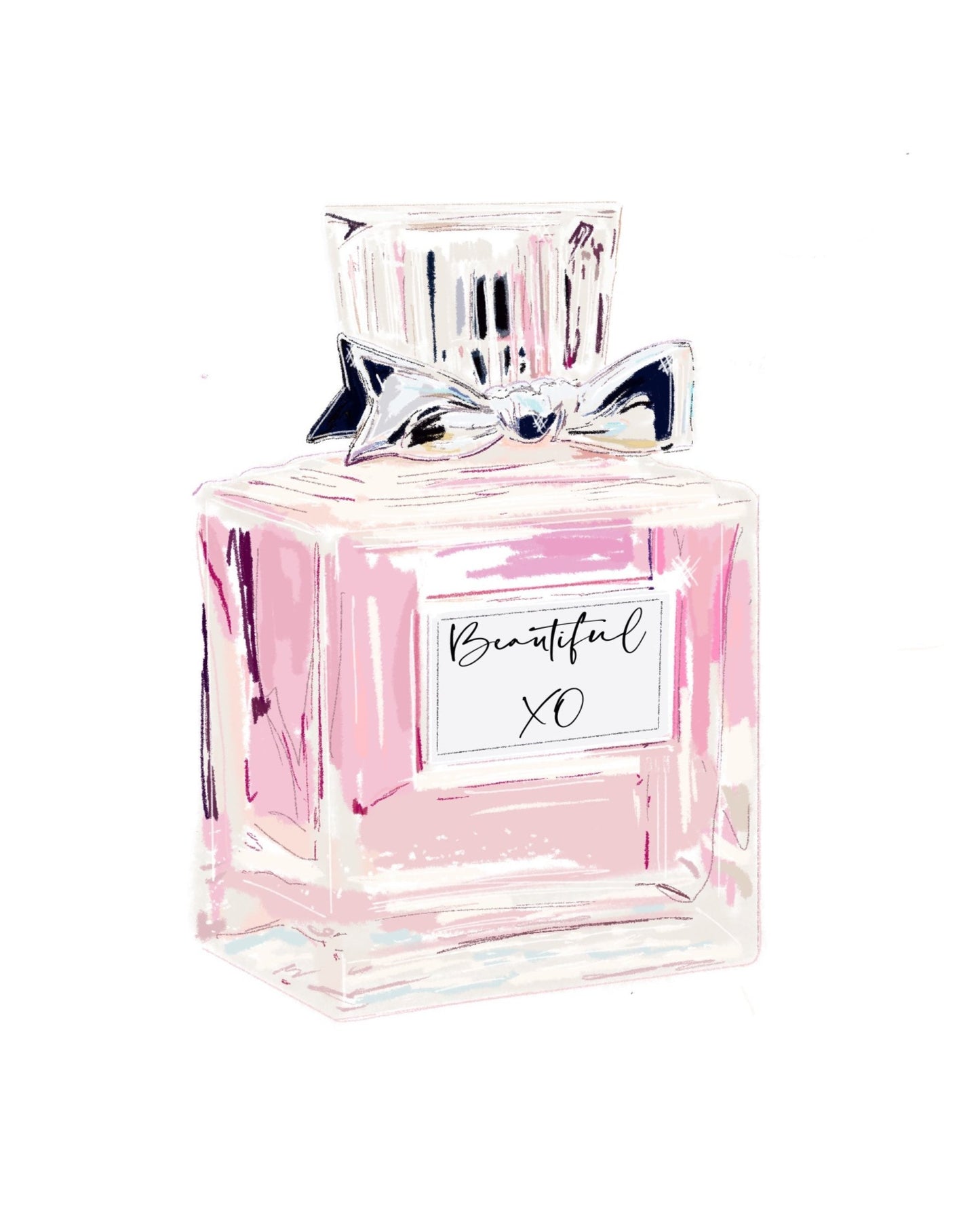 BEAUTIFUL PERFUME XO - Art Print