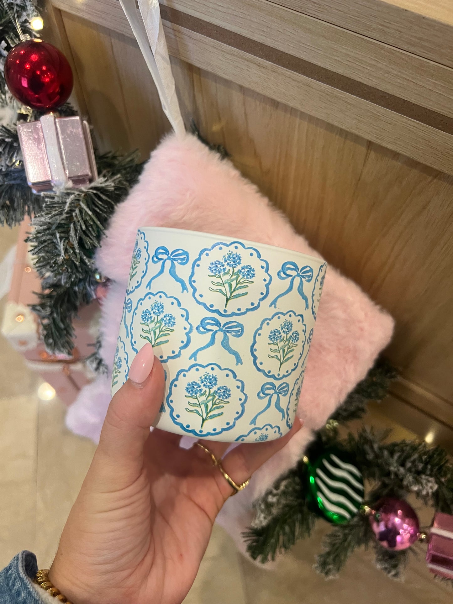 BLUE HYDRANGEAS - Candle