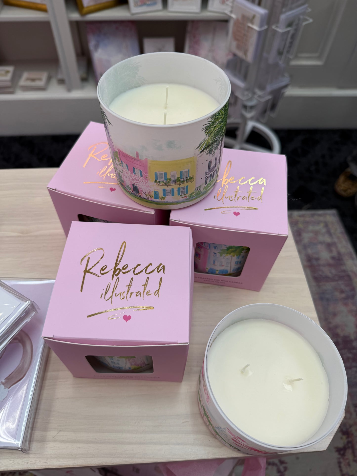 RAINBOW ROW - Candle