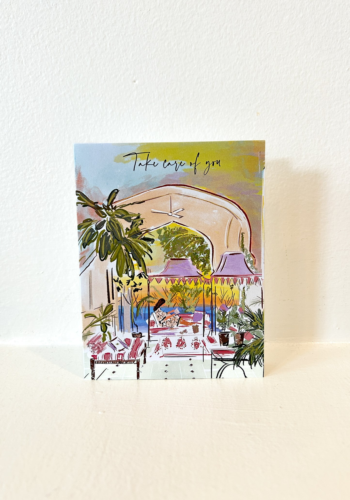 TAKE CARE OF YOU - Note Card