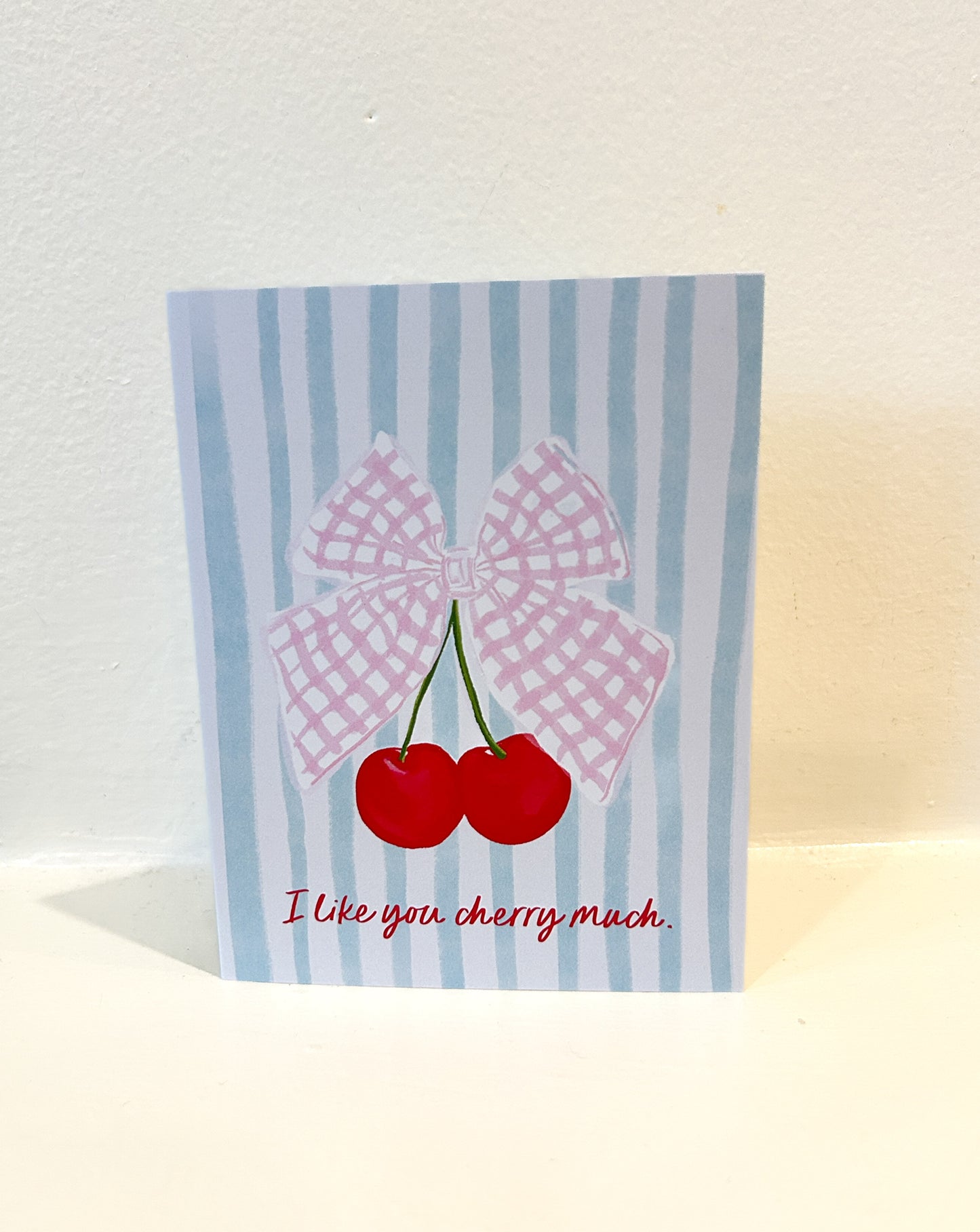 CHERRY MUCH -Note Card