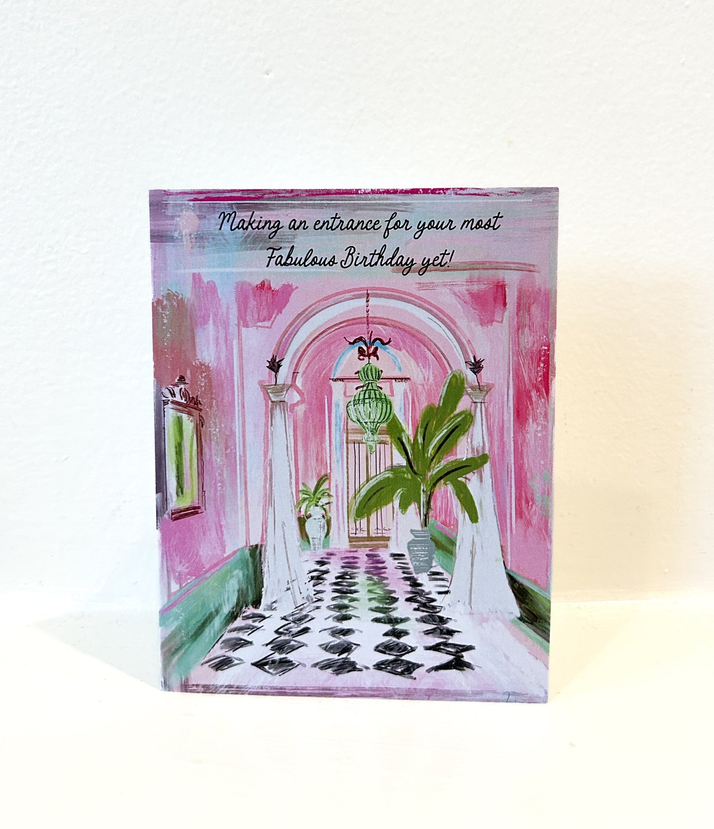 ENTRANCE BIRTHDAY - Note Card