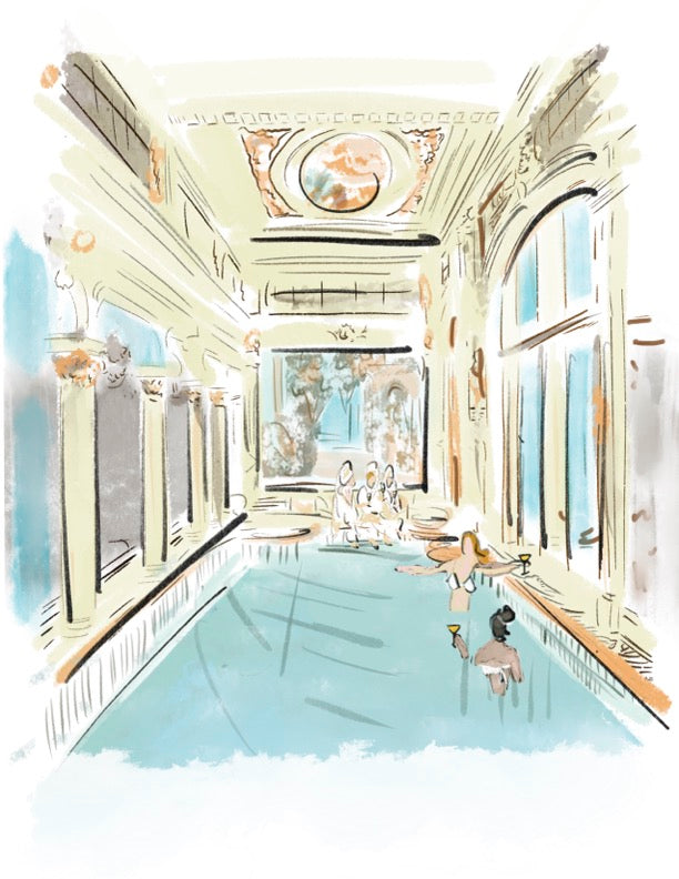ITALIAN SPA - Art Print