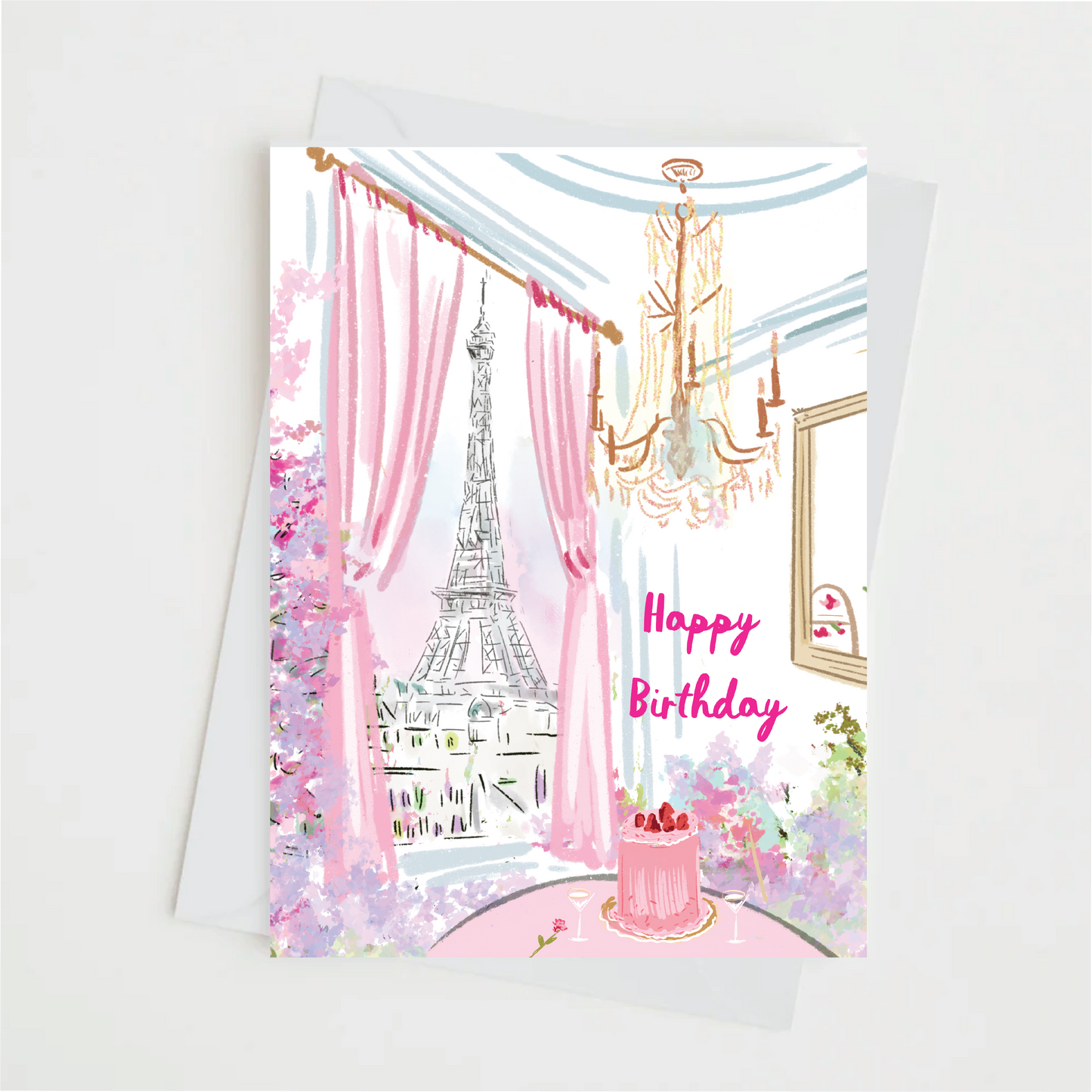HOUSE OF CHANDELIERS - Note Card