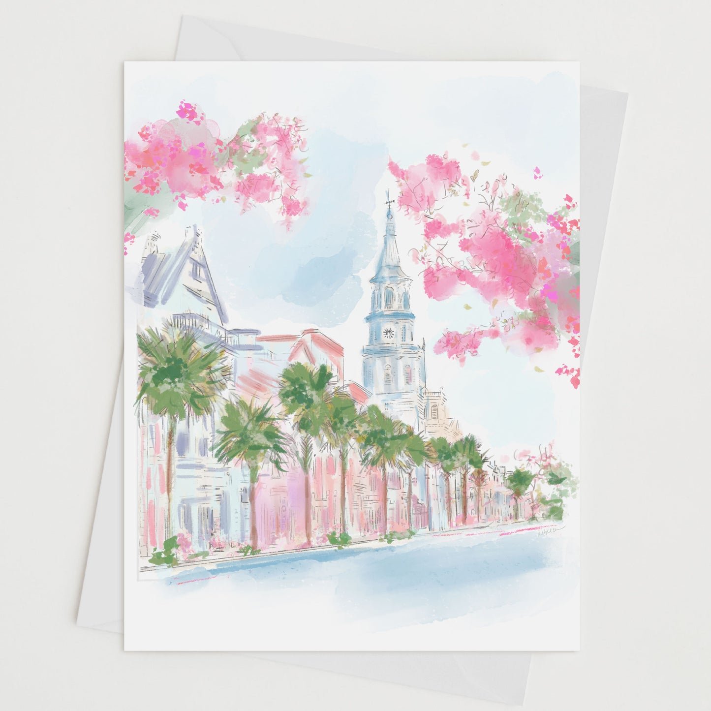 COASTAL CHARLESTON (SET OF 6) - Note Card
