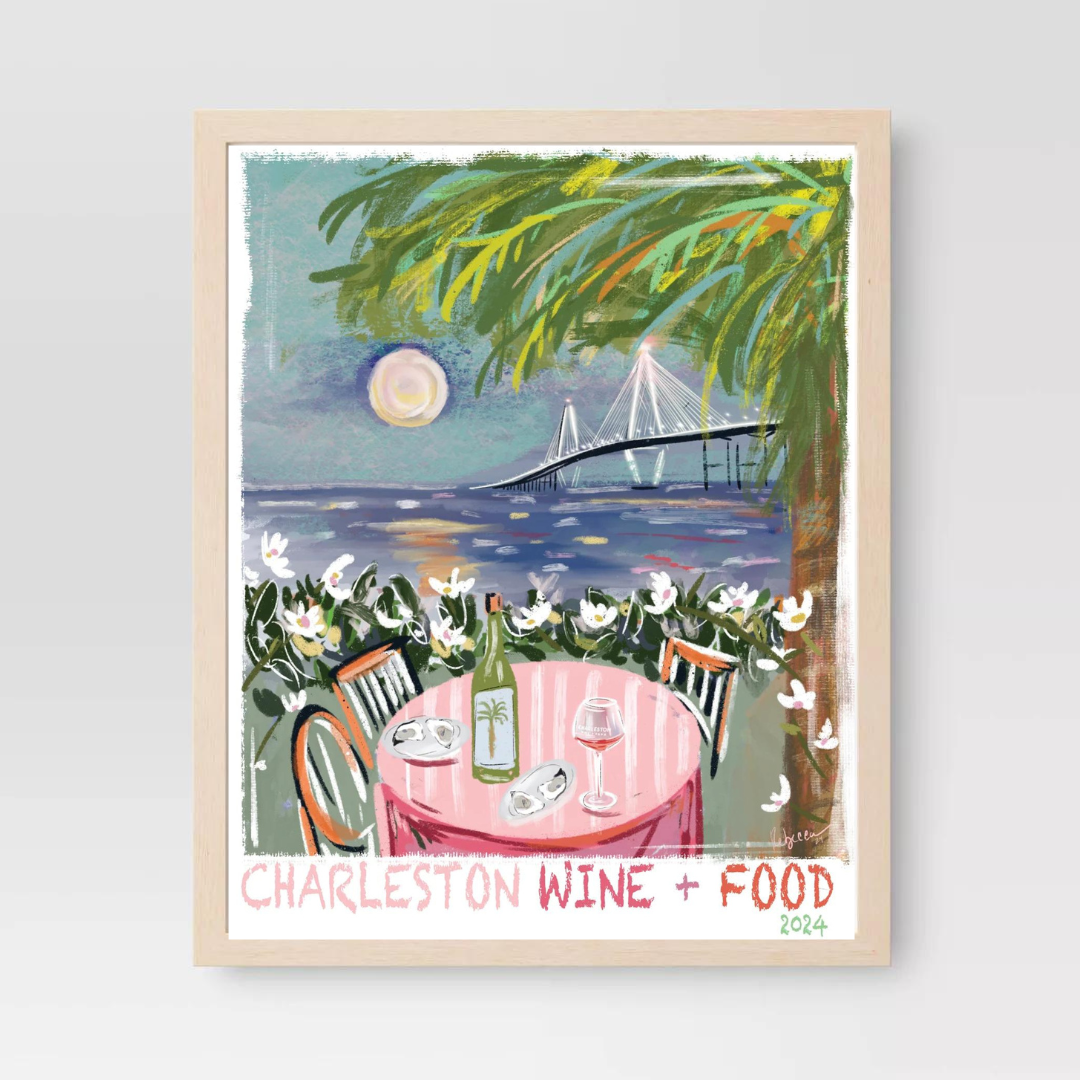 CHARLESTON FOOD & WINE '24 - Art Print
