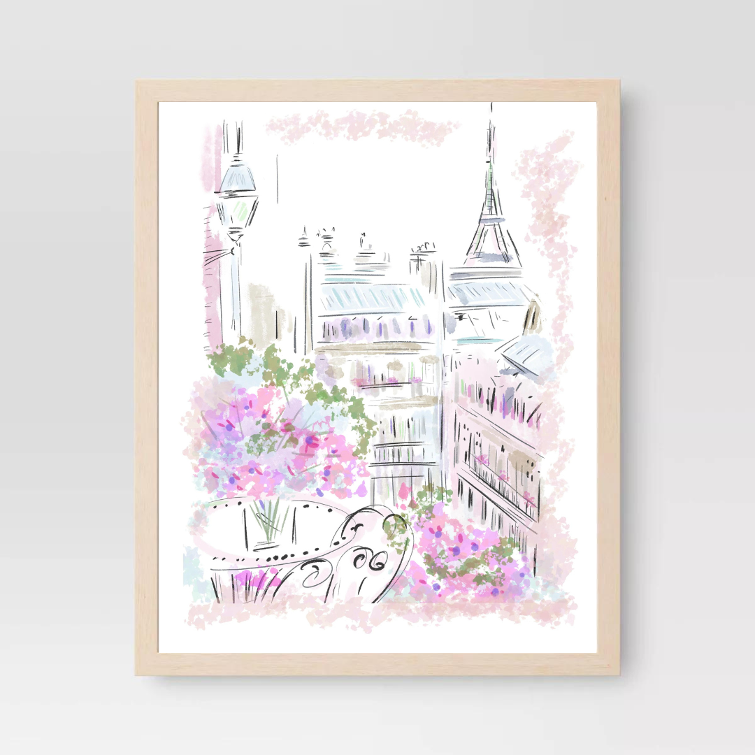 PARIS BALCONY - Art Print