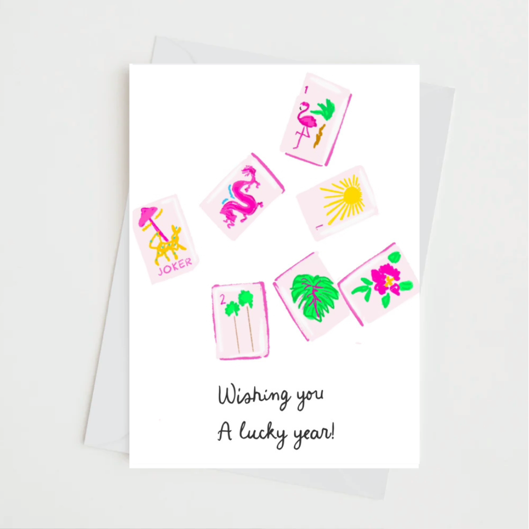 LUCKY YEAR - Note Card