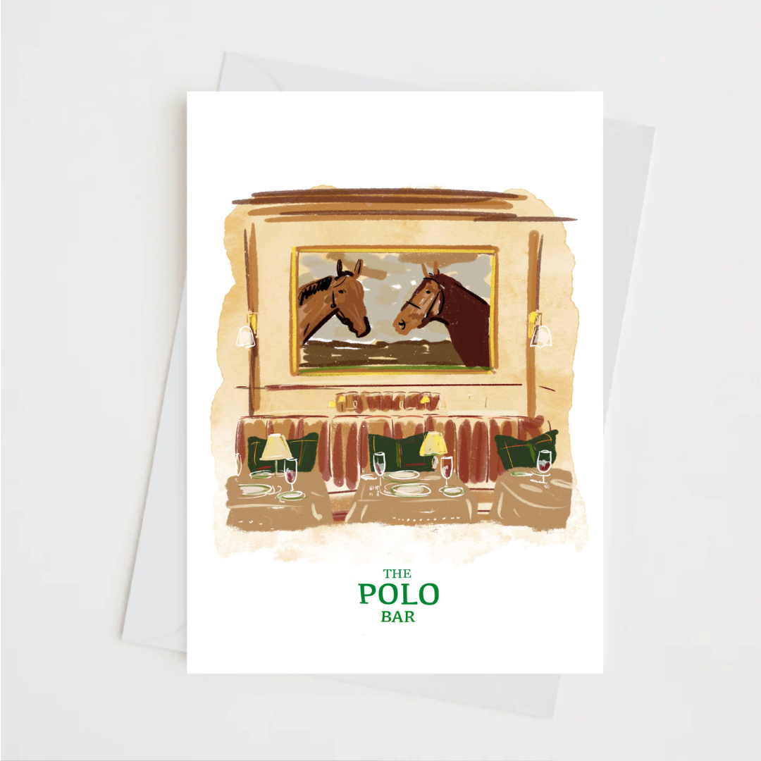 The POLO Bar - Note Card