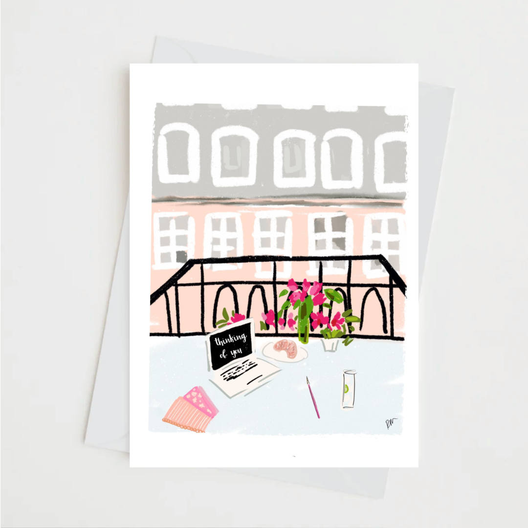 BALCONY BLISS - Note Card