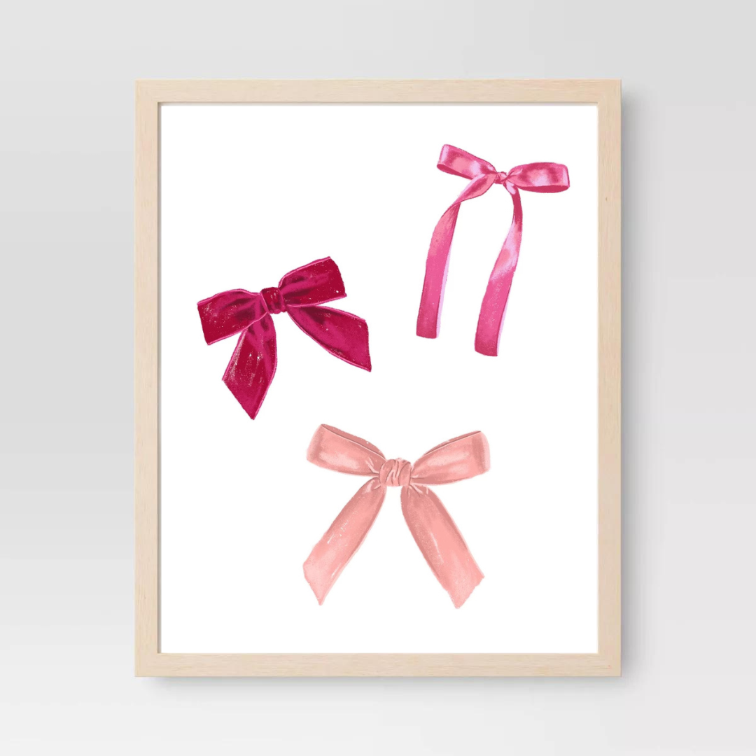 TRIPLE BOW DELIGHT - Art Print