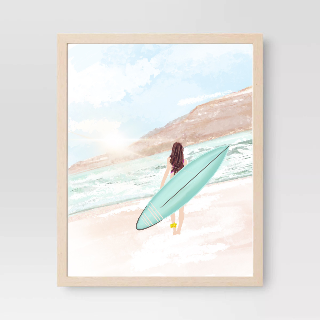 SURFSIDE SERENITY - Art Print