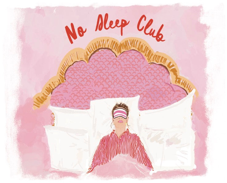 NO SLEEP CLUB - Art Print