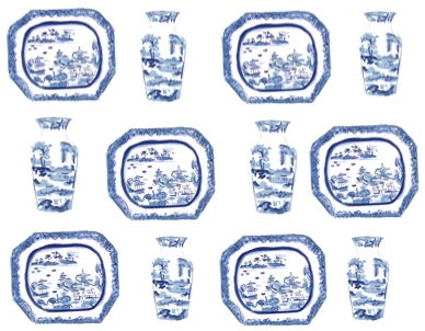 SPODE & BLUE - Custom Stationery