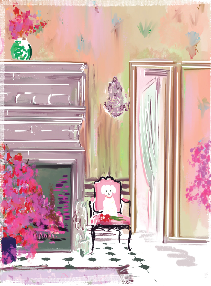 PRETTIEST IN THE ROOM - Art Print