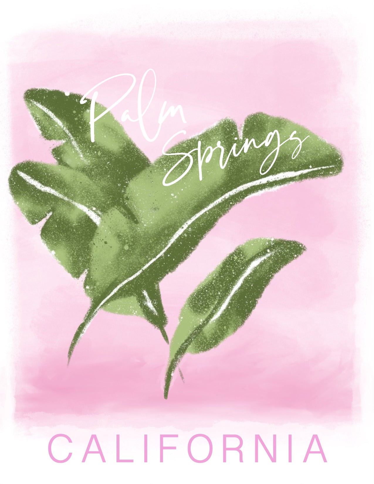 PALM SPRINGS, CA - Art Print