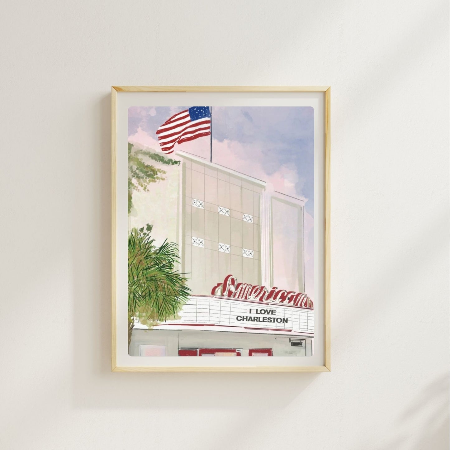 THE AMERICAN THEATER - Art Print